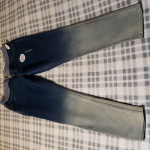 Arizona Rib Waist Jeggings, 18-1/2 Plus, Whitney Wash, Girls